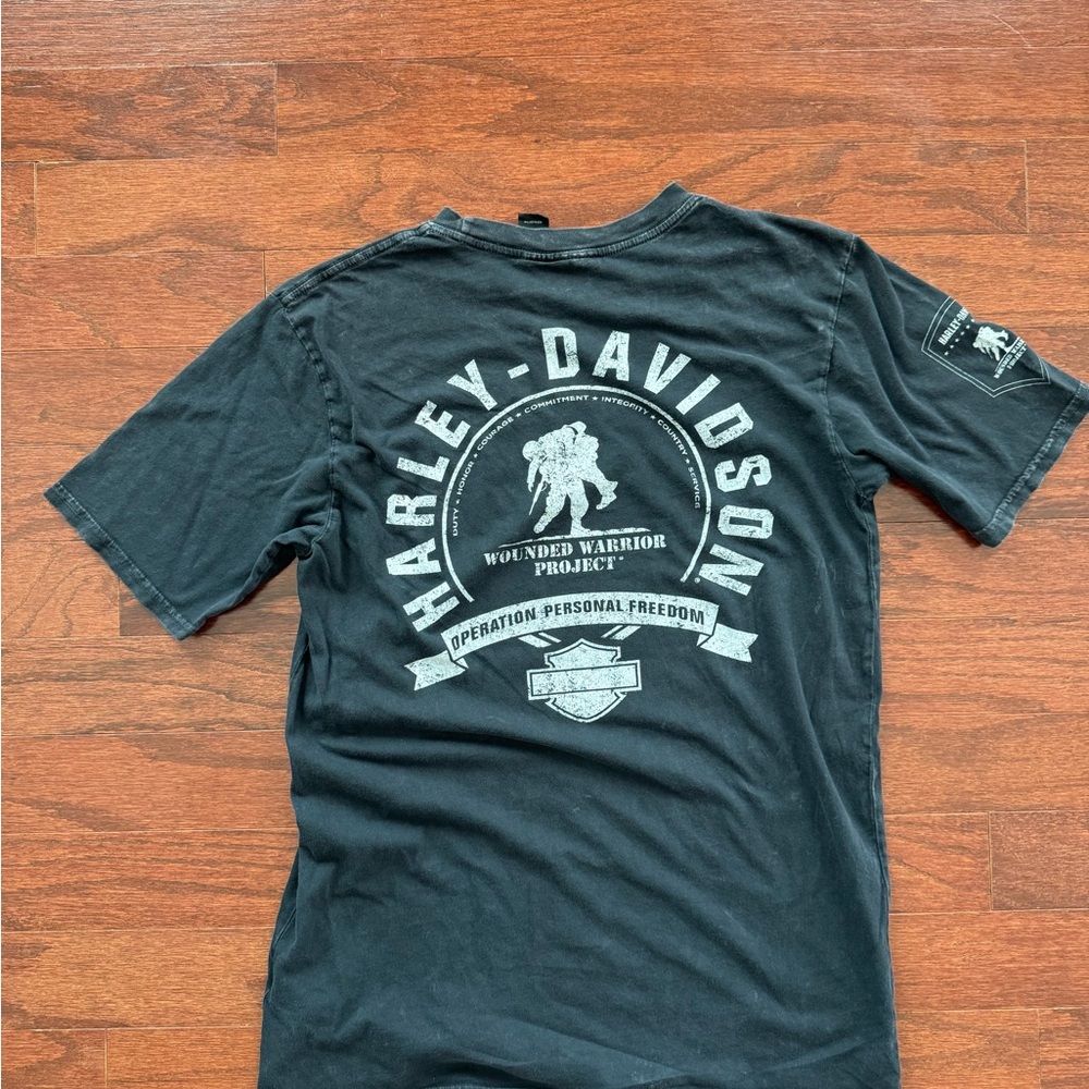 Harley-Davidson Charcoal Warrior Project Tee